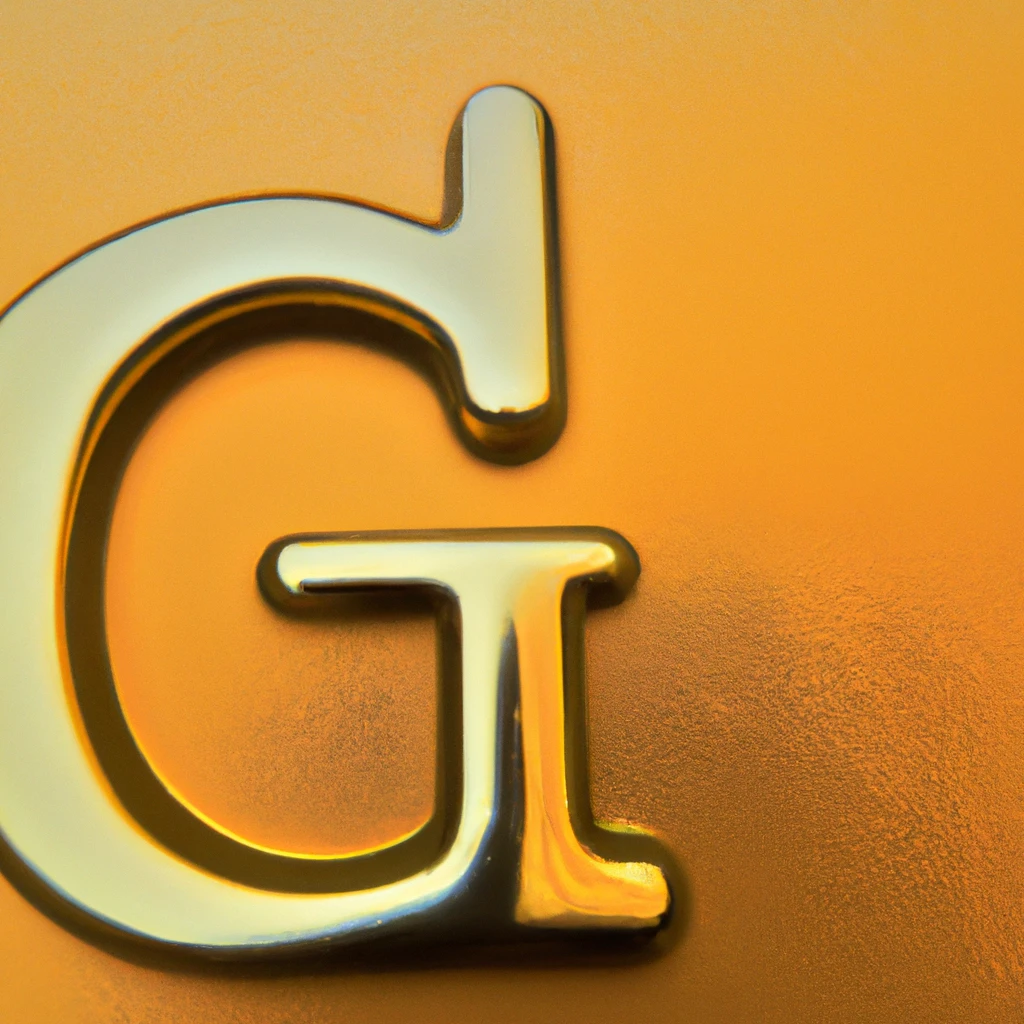 A Regal G in gold.